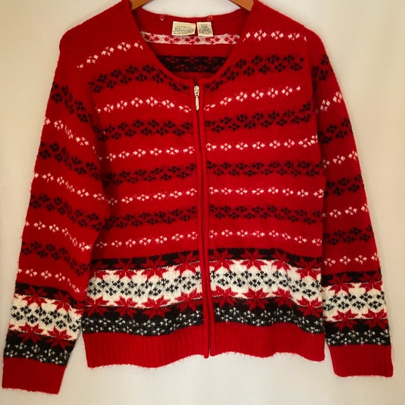 St. John's Bay Sweaters Vintage Johns Bay Ladies Sweater Vintage Christmas Poshmark
